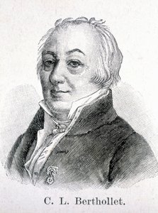 Portrait de Claude Louis Comte Berthollet (1748 - 1822), chimiste français