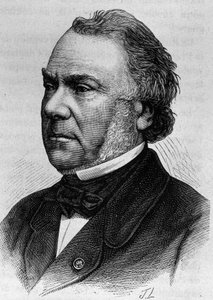 Portrait de Delangle. Gravure de la fin du 19ème siècle dans « Histoire de France » de H. Martin