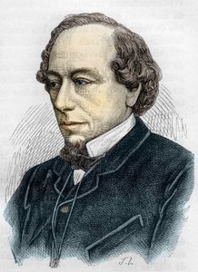 Portrait de Benjamin Disraeli (Lord Beaconsfield) - Unknown artist