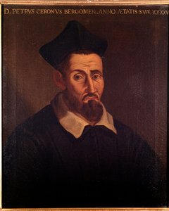 Portrait de Domenico Pietro Ceron, théoricien de la musique, chanteur et prêtre italien