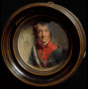 Portrait de Ferdinand Ier de Bourbon ou Ferdinand IV, roi de Naples - Unknown artist