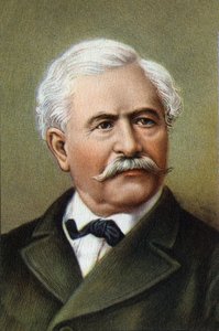 Portrait de Ferdinand de Lesseps (1805-1894), diplomate et entrepreneur français.