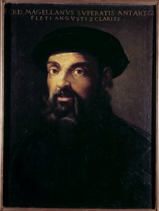 Portrait de Fernand de Magellan (1480-1521) navigateur portugais. Peinture anonyme du 16ème siècle. Séville, Musée des Beaux-Arts