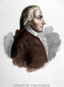 Portrait de Francesco Durante. Musicien italien (Frattamaggiore)