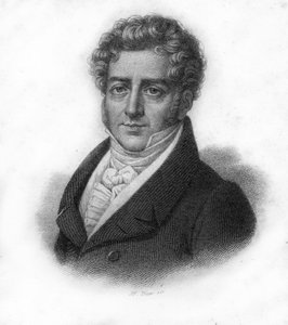 Portrait de François Adrien Boieldieu (1775-1834), compositeur français, gravure du 19e siècle - Unknown artist