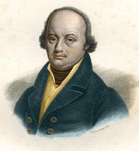 Portrait de Franz-Joseph Gall (Franz Joseph) (1758 - 1828), médecin allemand, gravure du 19ème siècle