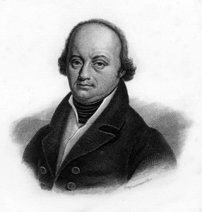 Portrait de Franz-Joseph Gall (Franz Joseph) (1758 - 1828), médecin allemand, gravure du XIXe siècle