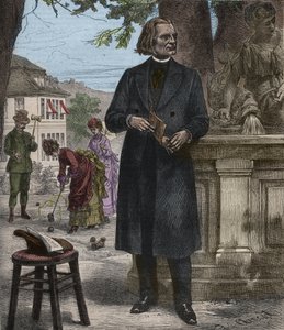 Portrait de Franz Liszt (1811-1886), compositeur, pianiste et chef d
