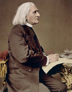 Portrait de Franz Liszt (1811-1886), compositeur, pianiste et chef d