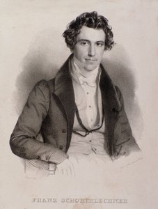 Portrait de Franz Schoberlechner (gravure) - Unknown artist