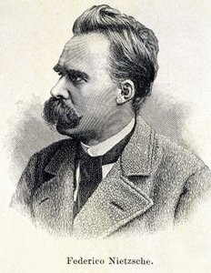 Portrait de Friedrich Nietzsche (1833 - 1900) - Unknown artist