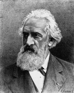Portrait de Friedrich von Flotow (1812-1883) compositeur allemand.