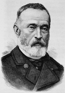 Portrait du général Clément Thomas (1809-1871). Gravure de la fin du 19e siècle dans « Histoire de France » de H. Martin - Unknown artist