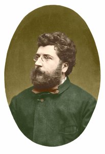 Portrait de Georges Bizet (1838 - 1875).