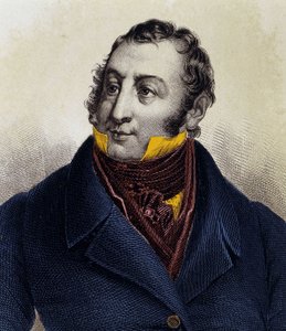 Portrait de Gioacchino Rossini (1792-1868), gravure 19e siècle - Unknown artist