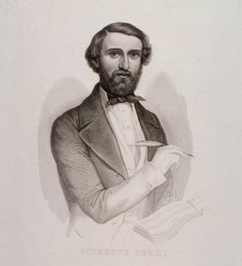 Portrait de Giuseppe Verdi