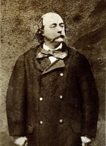 Portrait de Gustave Flaubert (1821-1880), écrivain français.