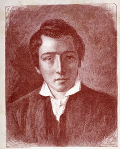 Portrait de Heinrich Heine, écrivain allemand - gravure