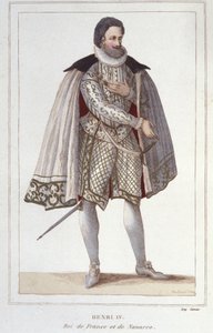 Portrait de Henri IV (1553-1610), roi de France Gravure de 1830