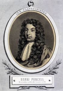 Portrait de Henry Purcell (1659 - 1695), compositeur britannique - Unknown artist