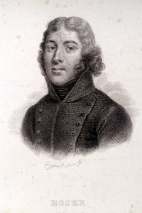 Portrait de Hoche, gravure du XIXe siècle - Unknown artist