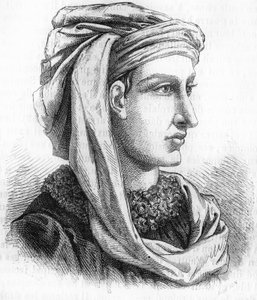 Portrait de Jacques Cœur (vers 1400-1456), argentier du roi Charles VII. Gravure du 19ème siècle