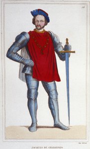 Portrait de Jacques de Chabannes Seigneur de LA PALICE. Maréchal de France 1470-1525 - Unknown artist