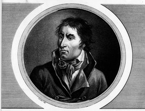 Portrait de Jean Baptiste Carrier (1756 - 1794), homme politique français. Gravure dans « Collection complète des tableaux historiques de la Révolution française, en trois volumes. » 1804 - Unknown artist