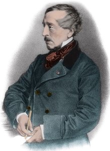 Portrait de Jean Jacques Ampère (1800-1864), historien français