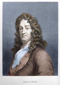 Portrait de Jean Racine (1639 - 1699), dramaturge français.