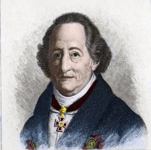 Portrait de Johann Wolfgang Goethe (1749-1832), écrivain allemand