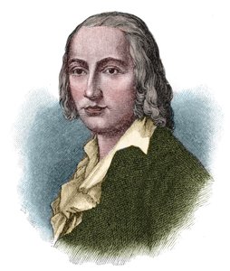 Portrait de Johann Christian Friedrich Hölderlin (1770-1843), poète et penseur romantique allemand - Unknown artist