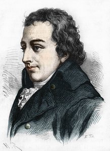 Portrait de Johann Gottlieb Fichte. Philosophe allemand (1762-1814)