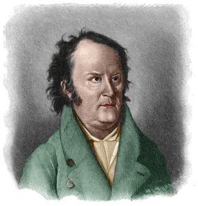 Portrait de Johann Ludwig Tieck (1773-1853) poète et écrivain allemand de style romantique