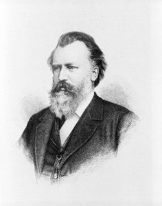 Portrait de Johannes Brahms (1833 - 1897)