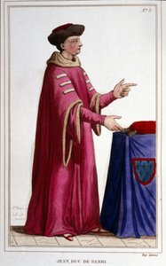 Portrait de Jean, Duc de Berry (1340 - 1416) - Unknown artist