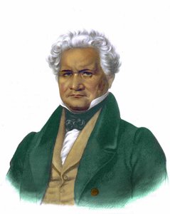 Portrait de John Ridge, gravure de 1838