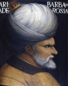 Portrait de Khayr Al-Din Barberousse (1476-1546), fondateur avec son frère de la Régence d