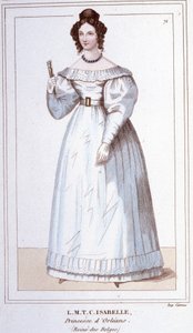 Portrait de LOUISE MARIE THÉRÈSE CHARLOTTE ISABELLE D