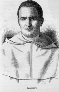 Portrait de Lacordaire, prêtre et dominicain français (1802 - 1861)