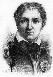 Portrait de Laurent Gouvion Saint Cyr (1764 - 1830). Gravure de la fin du 19ème siècle dans "Histoire de France" par H. Martin - Unknown artist