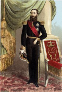 Portrait de Léopold II, roi des Belges - Unknown artist