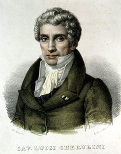 Portrait de Luigi Cherubini (1760-1842), compositeur italien.