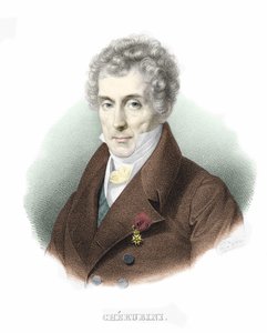 Portrait de Luigi Cherubini (1760-1842), compositeur italien