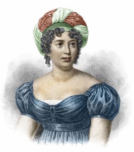 Portrait de Madame de Staël (1766-1817), femme de lettres - Unknown artist