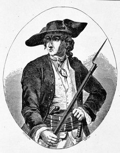 Portrait de Mandrin - gravure