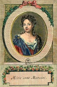Portrait de Marie Anne Mancini - Unknown artist