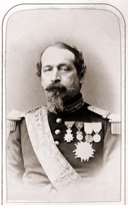 Portrait de Napoléon III. Photographie du XIXe siècle
