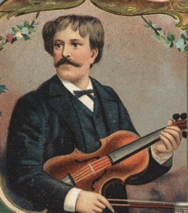 Portrait de Pablo de Sarasate (1844-1908), de son nom complet Pablo Martín Melitón de Sarasate y Navascués, violoniste et compositeur espagnol. - Unknown artist