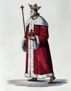 Portrait de Pépin III dit Pépin le Bref (714-768) roi de France - Unknown artist